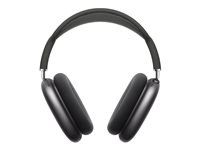 Apple AirPods Max - Hörlurar med mikrofon - fullstorlek - Bluetooth - trådlös - aktiv brusradering - rymdgrå - för iPad/iPhone/iPod/TV/Watch MGYH3ZM/A