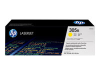 HP 305A - Gul - original - LaserJet - tonerkassett (CE412AC) Contract - för LaserJet Pro 300 color M351a, 300 color MFP M375nw, 400 color M451, 400 color MFP M475 CE412AC