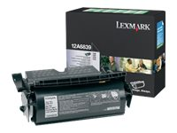 Lexmark - Svart - original - tonerkassett Prebate - för Lexmark T520, T522, X520, X522 12A6839
