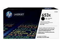 HP 653X - Lång livslängd - svart - original - LaserJet - tonerkassett (CF320X) - för Color LaserJet Enterprise MFP M680; LaserJet Enterprise Flow MFP M680 CF320X