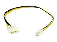 C2G - Strömkabel - 4 pin ATX12V (hona) till 4 pin intern effekt (hane) - 25 cm 81862