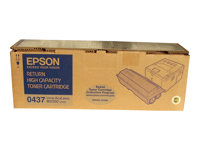 Epson 0437 - Hög kapacitet - svart - original - tonerkassett Epson Return Program - för AcuLaser M2000D, M2000DN, M2000DT, M2000DTN C13S050437