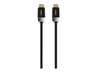 Belkin High Speed HDMI Cable with Ethernet - HDMI-kabel med Ethernet - HDMI hane till HDMI hane - 1.5 m - svart AV10150BF1.5M-M