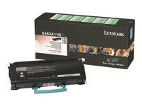 Lexmark - Svart - original - tonerkassett LCCP, LRP - för Lexmark X463de, X464de, X466de, X466dte, X466dwe X463A11G