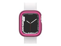 OtterBox EXO EDGE - Stötsskydd för smartwatch - polykarbonat, TPE - renaissance pink - för Apple Watch (41 mm) 77-87565