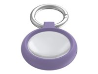 OtterBox Sleek - Fodral för airtag - polykarbonat, syntetiskt gummi - reset purple - för Apple AirTag 77-86922