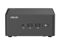 ASUS NUC 15 Pro Tall Kit RNUC15CRHI300000 - Barebone - mini-PC 1 x Core 3 100U / upp till 4.7 GHz - vPro - RAM 0 GB - Intel Graphics - IEEE 802.11ax (Wi-Fi 6), IEEE 802.11be (Wi-Fi 7), Bluetooth 5.4, Gigabit Ethernet, 2.5 Gigabit Ethernet - svart 90AR00Q2-M000C0