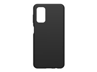 OtterBox React Series - Baksidesskydd för mobiltelefon - polykarbonat, syntetiskt gummi - svart - för Samsung Galaxy A04s 77-90855