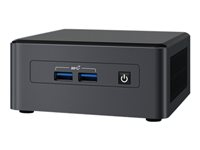 Intel Next Unit of Computing Kit 11 Pro Kit - NUC11TNHi7 - mini-PC - AI Ready - Core i7 1165G7 2.8 GHz - 0 GB - ingen HDD BNUC11TNHI70L00