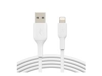 Belkin BOOST CHARGE - Lightning-kabel - Lightning hane till USB hane - 1 m - vit CAA001BT1MWH