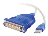 C2G USB To Serial DB25 Adapter Cable - Seriell adapter - USB - RS-232 81671