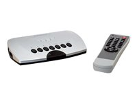 C2G PC to TV Converter - Videokonverterare - VGA - VGA, kompositvideo, S-video - grå 89019