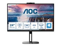AOC Value-line 24V5CW/BK - V5 series - LED-skärm - Full HD (1080p) - 24" 24V5CW/BK
