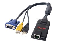 APC Server Module - Förlängare för tangentbord/video/mus - USB - TAA-kompatibel - för KVM 2G Enterprise Analog, Enterprise Digital/IP KVM-USBVMCAC
