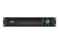 APC Smart-UPS C 1500VA 2U LCD - UPS (kan monteras i rack) - AC 230 V - 900 Watt - 1500 VA - USB - utgångskontakter: 4 - 2U - svart SMC1500I-2U