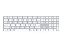 Apple Magic Keyboard with Touch ID and Numeric Keypad - Tangentbord - Bluetooth, USB-C - svensk MK2C3S/A