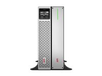 APC Smart-UPS On-Line SRTL2200RM4UXLI-NC - UPS (kan monteras i rack) (hög densitet) - AC 220/230 V - 1980 Watt - 2200 VA - litiumjon - utgångskontakter: 8 - 4U - 1.83 m sladd - svart med främre avfasning i silver - med APC UPS Network Management Card SRTL2200RM4UXLI-NC