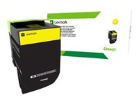 Lexmark 702XYE - Extra lång livslängd - gul - original - tonerkassett Lexmark Corporate - för Lexmark CS510de, CS510dte 70C2XYE
