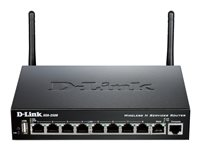 D-Link Unified Services Router DSR-250N - - trådlös router - 8-ports-switch - 1GbE - Wi-Fi DSR-250N