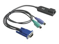 HPE PS/2 Interface adapter - Förlängare för tangentbord/video/mus paket med 8 ) - för HP TFT7600 G2; ProLiant DL160 G5p, DL380 G6, DL385 G5p; Rack; Server Console Switch 262587-B21
