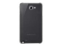 Belkin Essential 034 - Fodral för mobiltelefon - polykarbonat - rök - för Samsung Galaxy Note F8M315CWC01