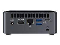 Intel Next Unit of Computing 10 Performance kit - NUC10i5FNHN - mini-PC - AI Ready - Core i5 10210U 1.6 GHz - 0 GB - ingen HDD BXNUC10I5FNHN2