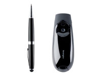 Kensington Presenter Expert Green Laser with Cursor Control - Presentationsfjärrkontroll - RF - svart K72426EU