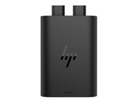 HP - USB-C strömadapter - AC 115/230 V - 65 Watt - utgångskontakter: 2 - Smart Buy 600Q8UT