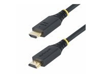 StarTech.com 30cm (1ft) High Speed HDMI Cable, 4K60Hz - Premium hög hastighet - HDMI-kabel med Ethernet - HDMI hane till HDMI hane - 30 cm - skärmad - svart - halogenfri, passiv, 4K60Hz stöd, 1080p stöd 240 Hz, 2K144Hz stöd HDMI2-CABLE-4K60-30C