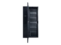 APC InRow SC System 1 50Hz 1PH, 1 NetShelter SX Rack 600mm, with Front and Rear Containment - Luftkonditionerande kylsystem - svart - 42U RACSC112E