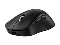 Logitech G PRO X SUPERLIGHT 2 DEX - Mus - ergonomisk - gaming - högerhänt - optisk - 5 knappar - trådlös, kabelansluten - 2.4 GHz, USB - svart 910-007358