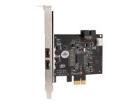 HP - FireWire-adapter - PCIe - FireWire 800 - 3 portar - för Workstation xw9400, Z220, Z230, z400, Z420, z600, Z620, z800, Z820 NK653AA