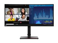 Lenovo ThinkVision P34w-20 - LED-skärm - böjd - 34.14" - med ThinkVision MC 50 skärmwebbkamera 62DCRAT3EU