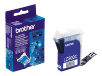 Brother LC800C - Cyan - original - bläckpatron - för Brother MFC-3220C, MFC-3320CN, MFC-3420C, MFC-3820CN; FAX-1815C, 1820C LC800C