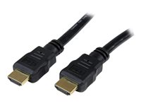 StarTech.com 1 m Höghastighets-HDMI-kabel ? Ultra HD 4k x 2k HDMI-kabel ? HDMI till HDMI M/M - HDMI-kabel - HDMI hane till HDMI hane - 1 m - skärmad - svart - för P/N: MSTCDP122HD HDMM1M