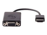 Dell - Videokort - HDMI hane till HD-15 (VGA) hona - svart DAUBNBC084