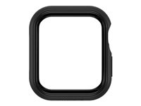 OtterBox EXO EDGE - Stötsskydd för smartwatch - polykarbonat, TPE - svart - för Apple Watch (44 mm) 77-63620
