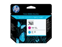 HP 761 - Cyan, magenta - skrivhuvud - för DesignJet T7100, T7200, T7200 Production Printer CH646A