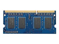 HP - DDR3 - modul - 1 GB - SO DIMM 204-pin - 1333 MHz / PC3-10600 - ej buffrad - icke ECC - för HP 63X; EliteBook 25XX, 27XX, 84XX, 8560; Mini 100; ProBook 45XX, 47XX, 53XX, 64XX, 65XX AT911AA#AC3