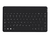 Logicool Keys-To-Go - Tangentbord - Bluetooth - QWERTZ - tysk - svart 920-008545