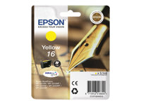 Epson 16 - 3.1 ml - gul - original - bläckpatron - för WorkForce WF-2010, 2510, 2520, 2530, 2540, 2630, 2650, 2660, 2750, 2760 C13T16244010