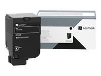 Lexmark - Svart - original - tonerkassett LCCP - för Lexmark CX735adse 81C0X10