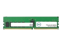 Dell - DDR4 - modul - 16 GB - DIMM 288-pin - 3200 MHz / PC4-25600 - 1.2 V - registrerad - ECC - Uppgradering - för PowerEdge FC640, M640, R450, R540, R550, R640, R650, R740, R750, R7515, R7525, R840, T550 AA799064