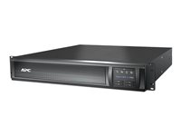 APC Smart-UPS X SMX1500RM2UC - UPS (rackmonterbar/extern) - AC 120 V - 1350 Watt - 1500 VA - Ethernet, USB, serial - utgångskontakter: 8 SMX1500RM2UC