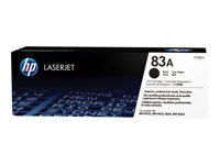 HP 83A - Svart - original - LaserJet - tonerkassett (CF283A) - för LaserJet Pro M201, MFP M125, MFP M127, MFP M225 CF283A