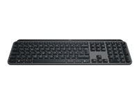 Logitech MX Keys S - Tangentbord - bakgrundsbelyst - trådlös - Bluetooth LE - QWERTY - nordiskt (danska/finska/norska/svenska) - tangentbrytare: Saxnyckel - grafit 920-011581