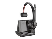 Poly Savi 8210 Office - Savi 8200 series - headset - på örat - DECT / Bluetooth - trådlös - svart - Zoomcertifierad 8D3K5AA#ABB