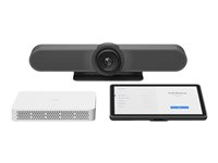 Logitech RoomMate + MeetUp + Tap IP - Paket för videokonferens (Logitech MeetUp, Logitech Tap IP) - Certifierad för Microsoft-teams, Certifierad för Zoom Rooms, RingCentral Certified 991-000411