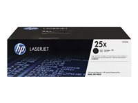 HP 25X - Lång livslängd - svart - original - LaserJet - tonerkassett (CF325X) - för LaserJet Enterprise M806dn, M806x+; LaserJet Enterprise Flow MFP M830z CF325X