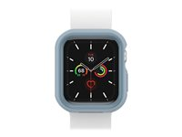 OtterBox EXO EDGE - Stötsskydd för smartwatch - polykarbonat, TPE - sjödimmig blå - smal design - för Apple Watch (44 mm) 77-81217